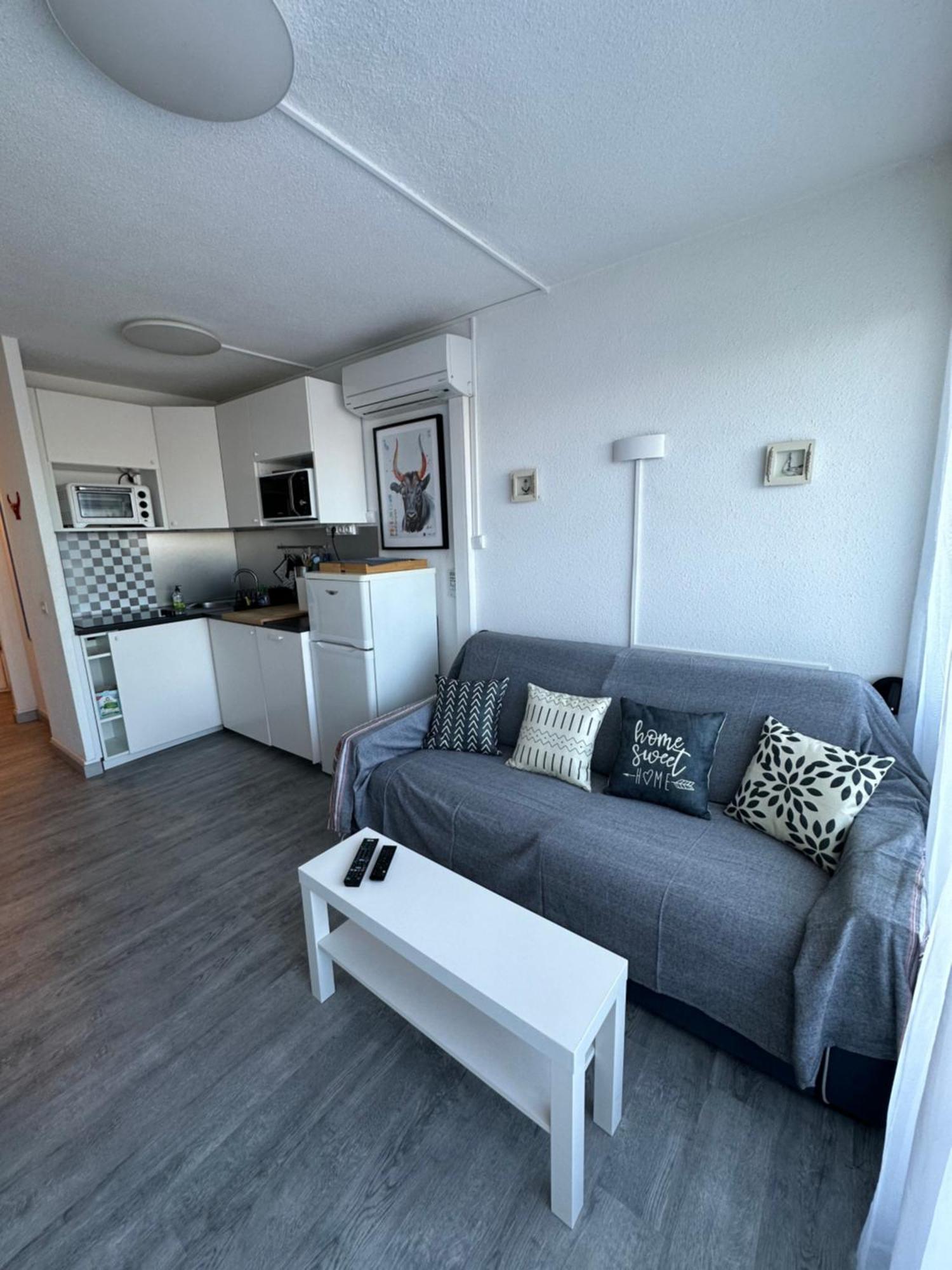 Studio Vue Port, Parking Prive, Terrasse, Clim Ле-Гро-дю-Руа Екстер'єр фото